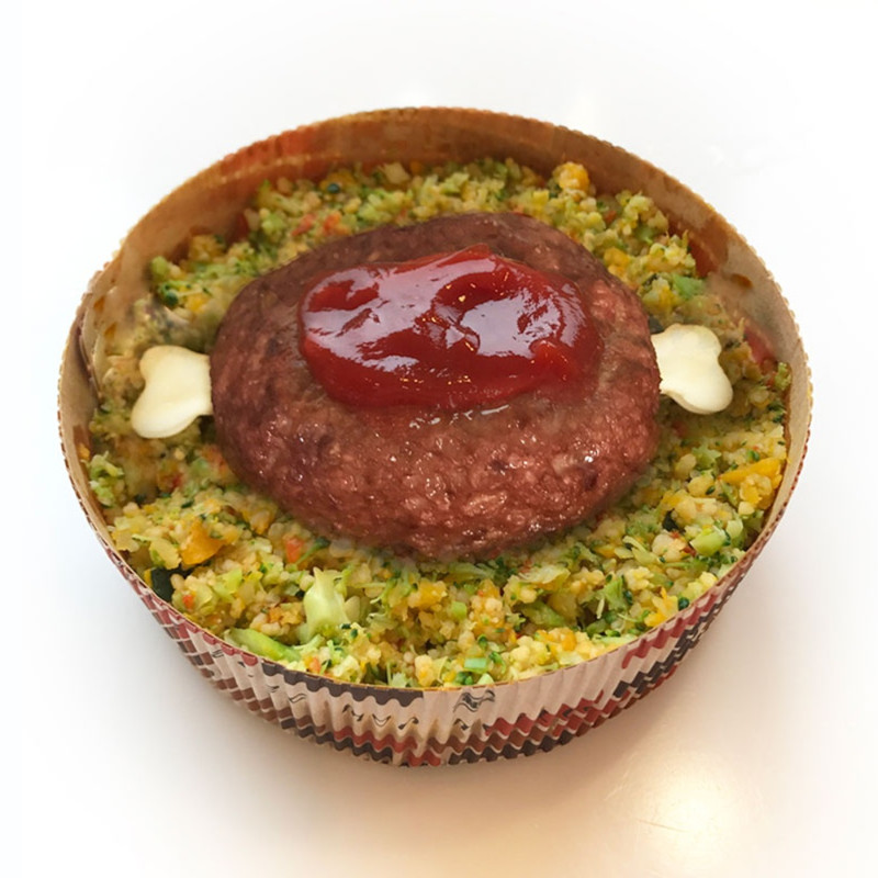 【オンライン展示会対象商品】[冷凍]【Kitchen Dog!】夢にまで見た骨付きハンバーグ[Celebration cakes]【セール表現禁止 / Amazon・モール販売不可】