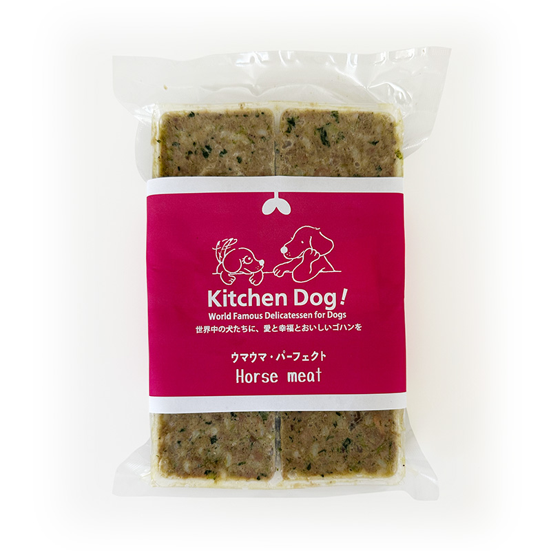 【オンライン展示会対象商品】[冷凍]【Kitchen Dog!】ウマウマ・パーフェクト 馬肉【セール表現禁止 / Amazon・モール販売不可】