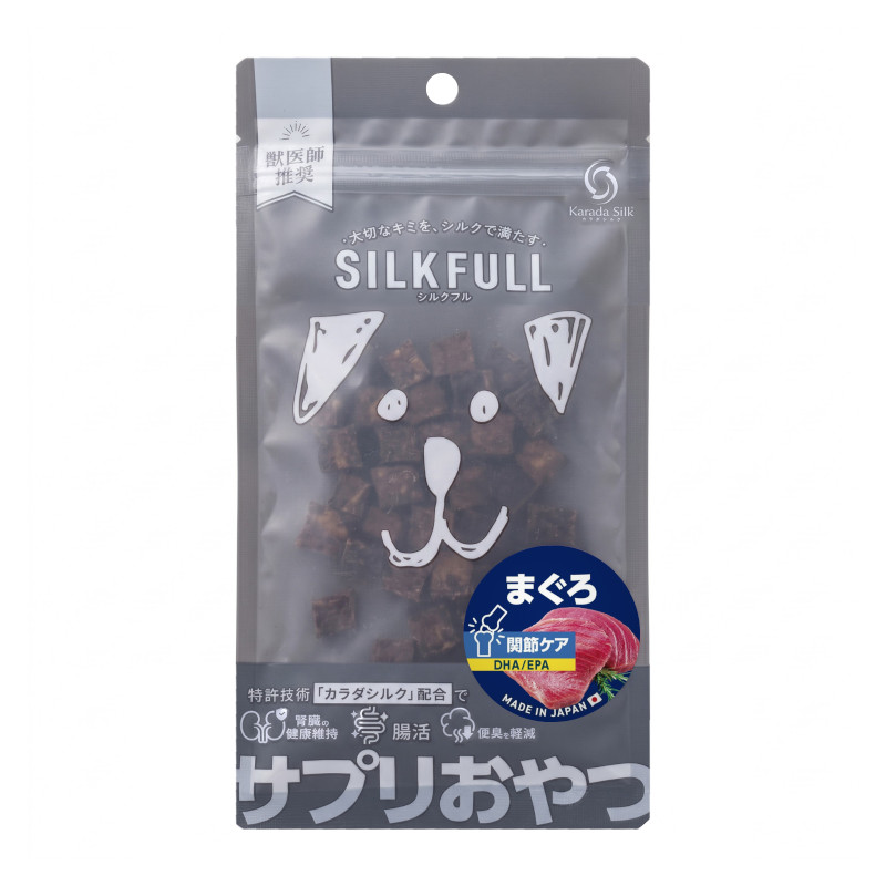 【SILKFULL(シルクフル)】犬用 サプリおやつ まぐろ【Amazon販売不可・定価厳守】(予約商品)