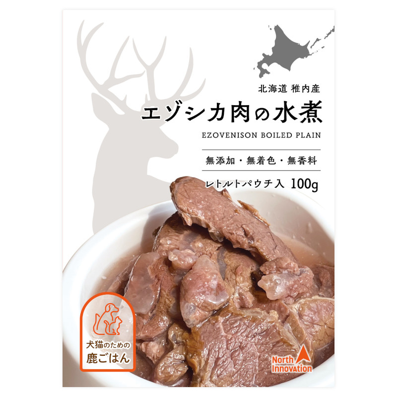 【North Innovation】エゾシカ肉の水煮