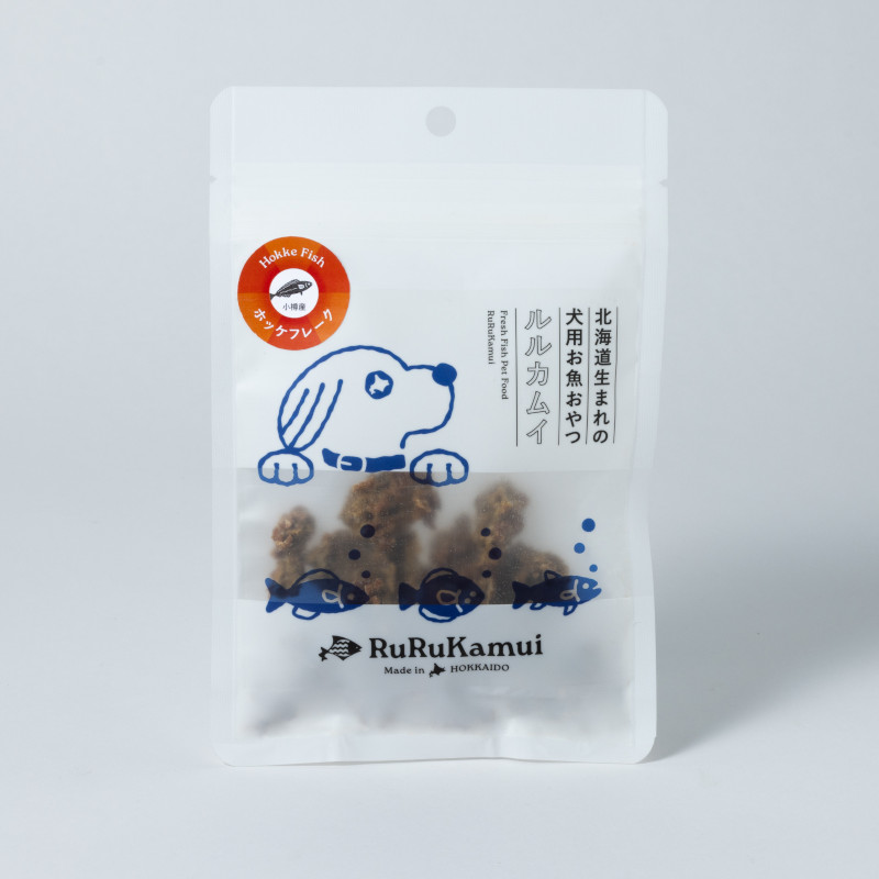 【ルルカムイ】ホッケ カリカリフレーク(犬用)【Amazon・モール販売不可】(予約商品)