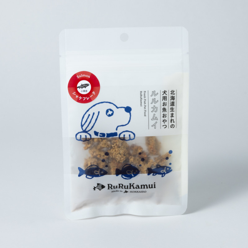 【ルルカムイ】シャケ(鮭) カリカリフレーク(犬用)【Amazon・モール販売不可】(予約商品)