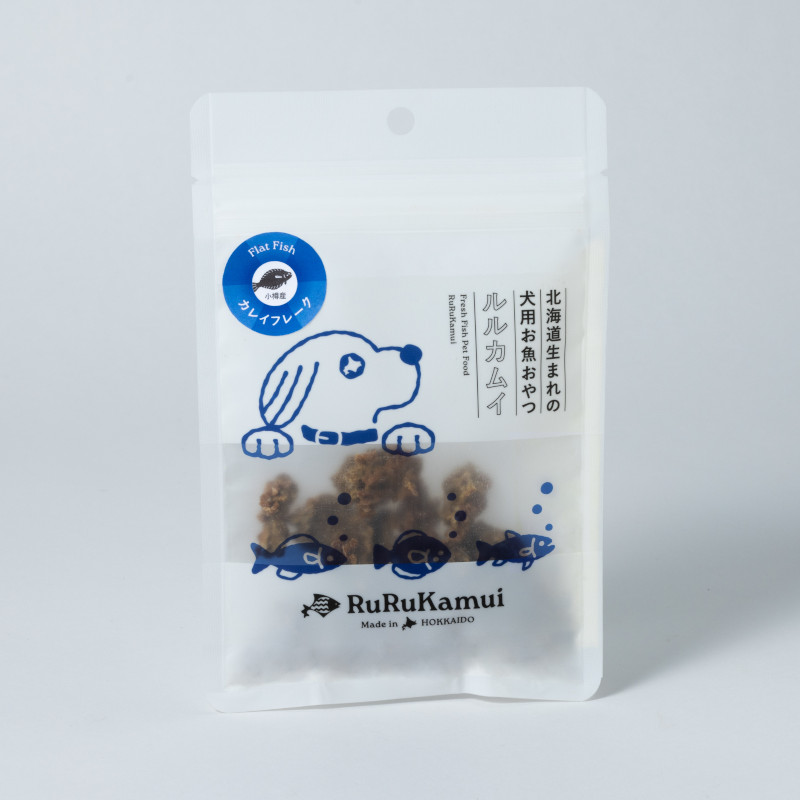 【ルルカムイ】カレイ カリカリフレーク(犬用)【Amazon・モール販売不可】(予約商品)