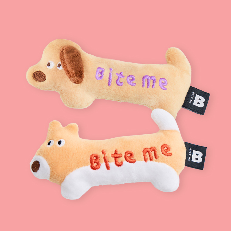 【BITE ME】ロンロンドギーおもちゃ ダックスフンド/ウェルシュ・コーギー【ペット専門店商品/Amazon販売不可】(取寄)