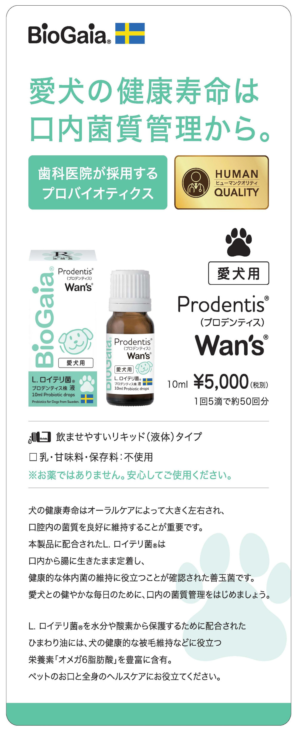プロデンティス ワンズについて その1