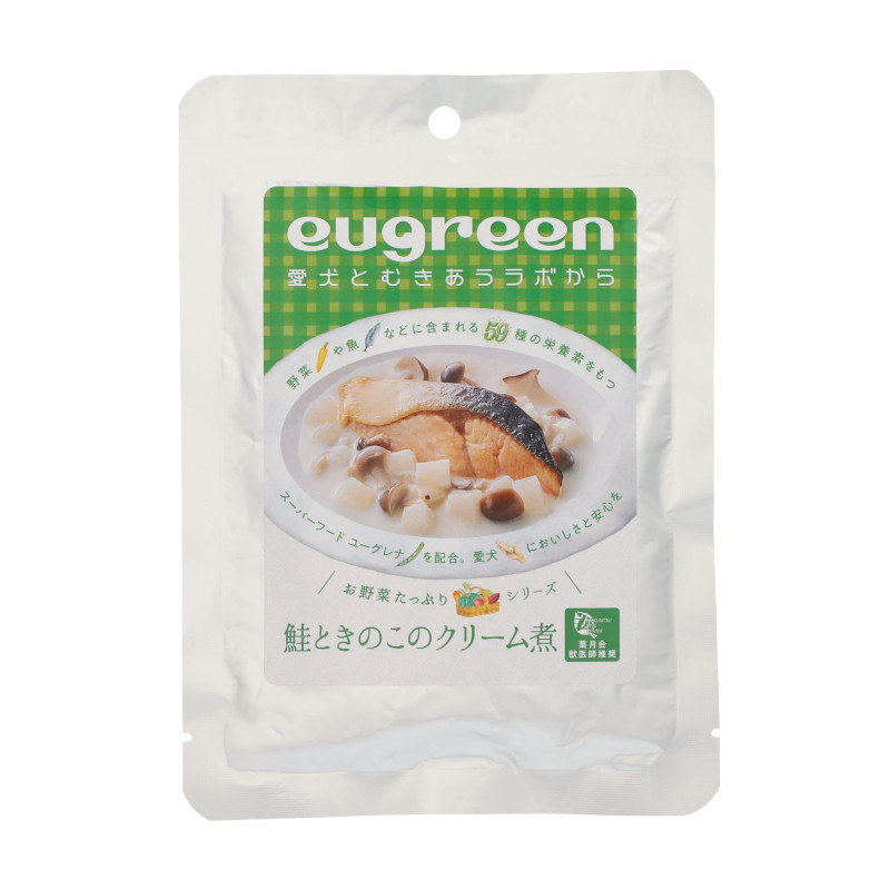 <キャンペーン対象商品>【eugreen】お惣菜 鮭ときのこのクリーム煮【定価販売厳守】(取寄)