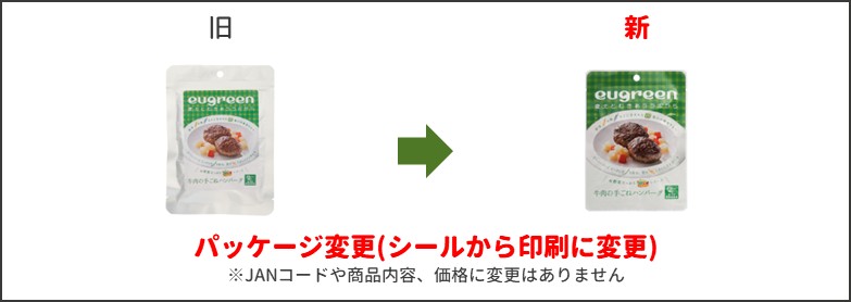 牛肉の手ごねハンバーグ リニューアル