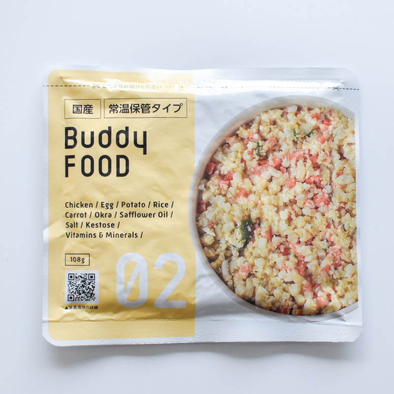 【BuddyFOOD】常温保管タイプ #02 鶏ささみ【Amazon・モール販売不可】(予約商品)