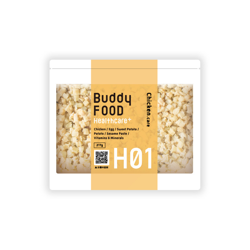 [冷凍]【BuddyFOOD】ヘルスケアプラスシリーズ #H01 低脂質 チキン･ケア【Amazon・モール販売不可】