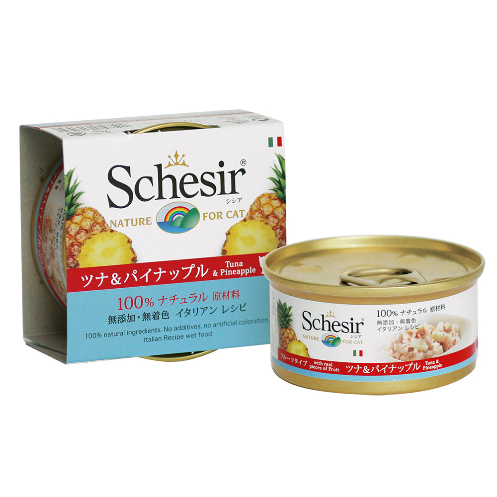 【Schesir】キャット ツナ&パイナップル