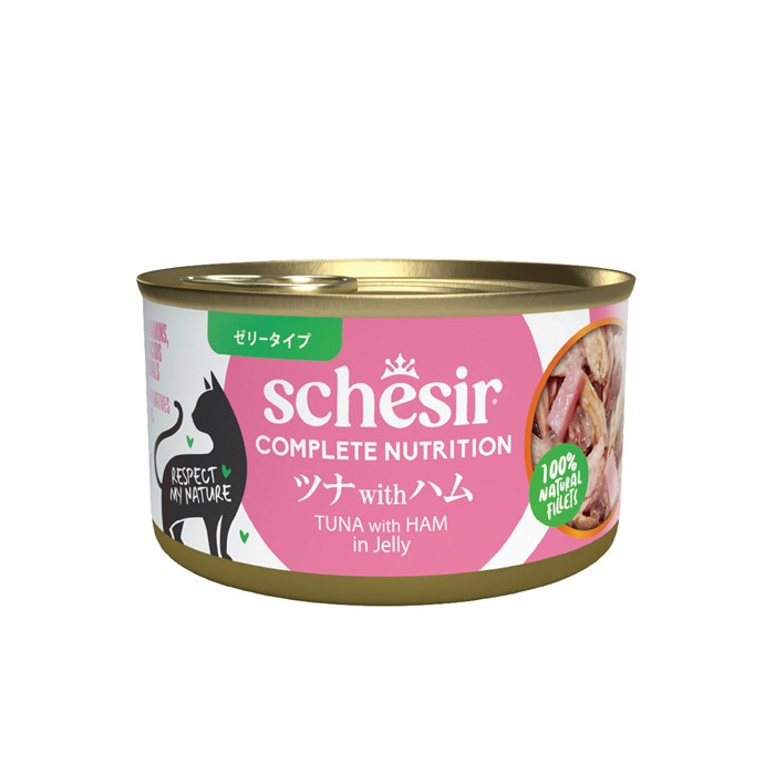 <キャンペーン対象商品>【Schesir】キャット ツナwithハム