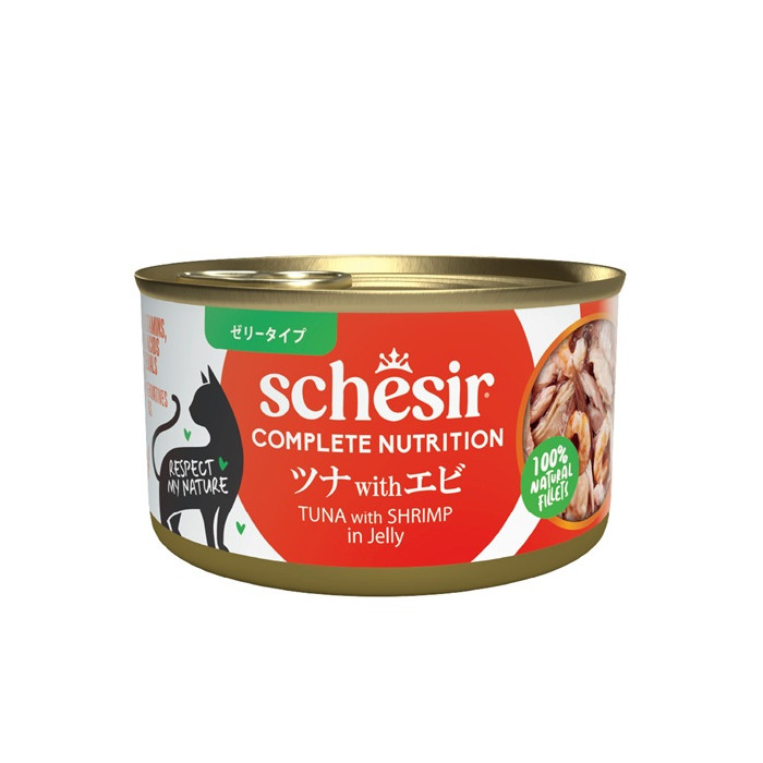 <キャンペーン対象商品>【Schesir】キャット ツナwithエビ