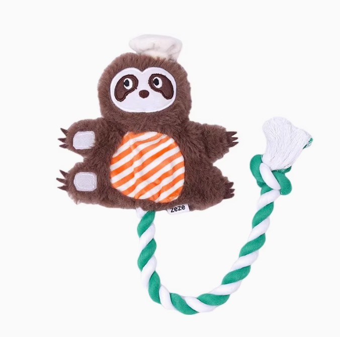 【ZEZE】DOG ROPE TOY Sloth(取寄)