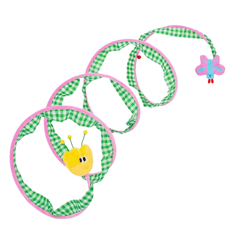 【ZEZE】CAT TUNNEL TOY Spring Flower(取寄)