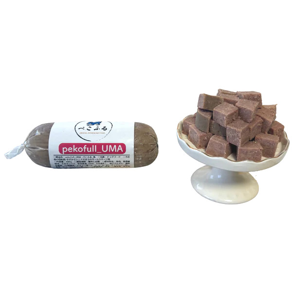 <送料キャンペーン対象商品>[冷凍]pekofull_roll UMA(馬肉)【EC販売禁止商品】