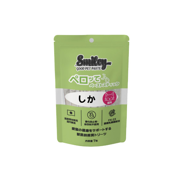 <キャンペーン対象商品>【Smiley】猫用ペロッて しか(取寄)