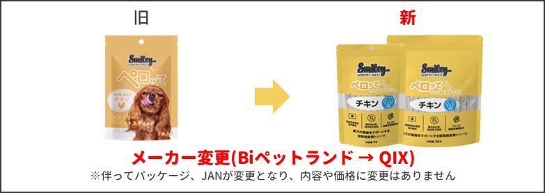 ペロッてチキン新旧比較
