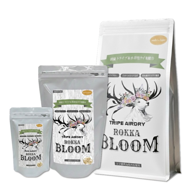 【ROKKA BLOOM】トライプ総合栄養食 エゾ鹿＆馬肉【EC販売禁止商品】(予約商品)