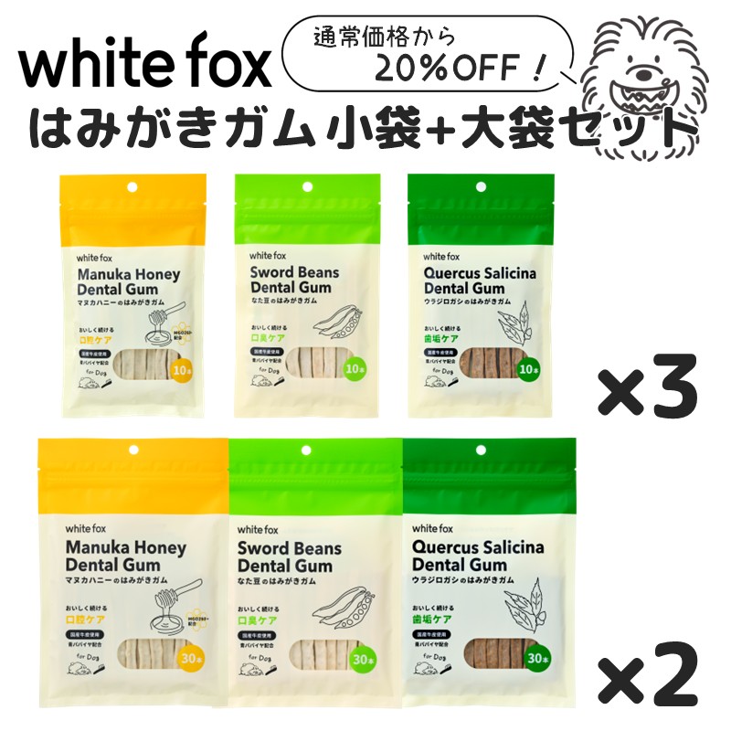 <キャンペーン対象商品>はみがきガム小袋+大袋セット【EC販売禁止商品】(予約)