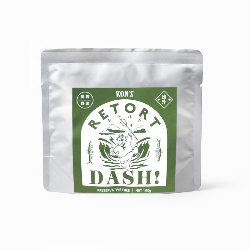 【KON'S MARKET】コンズダシ(鹿&野菜)(取寄)