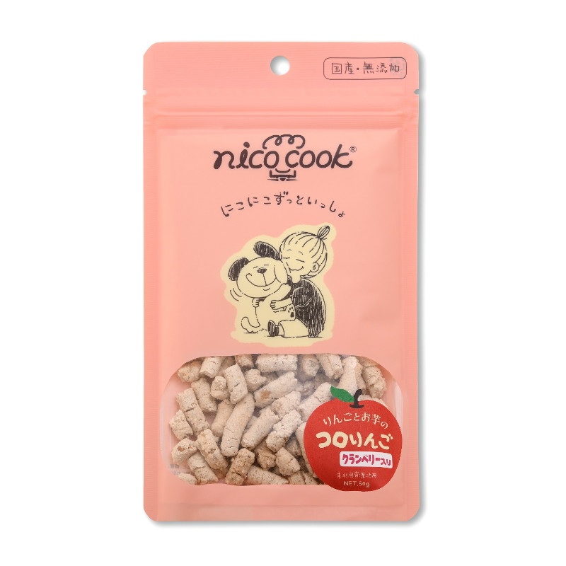 【nico cook】コロりんご クランベリー 犬用【Amazon販売不可】(取寄)