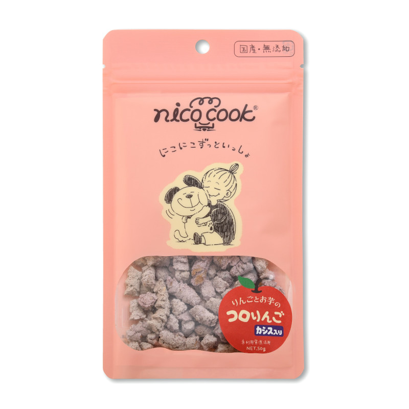 【nico cook】コロりんご カシス 犬用【Amazon販売不可】(取寄)