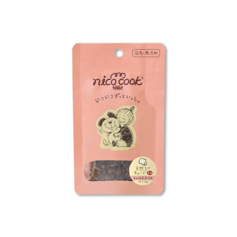 【nico cook】国産天然エイキューブ ミニ 犬猫兼用【Amazon販売不可】(取寄)