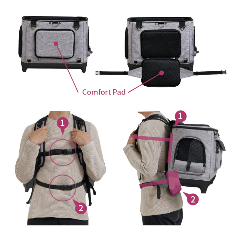 バックパックとして