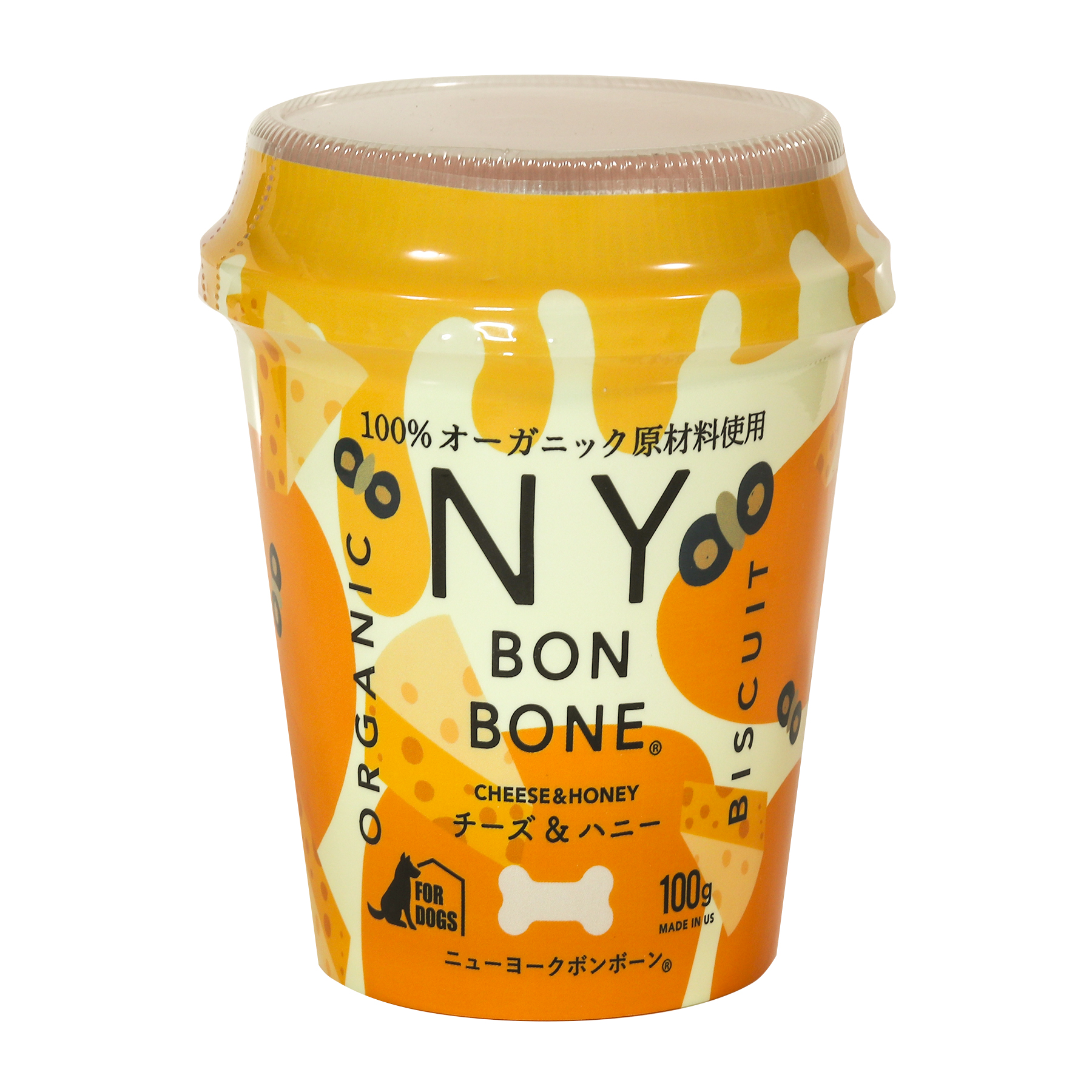 【NY BON BONE】チーズ＆ハニー