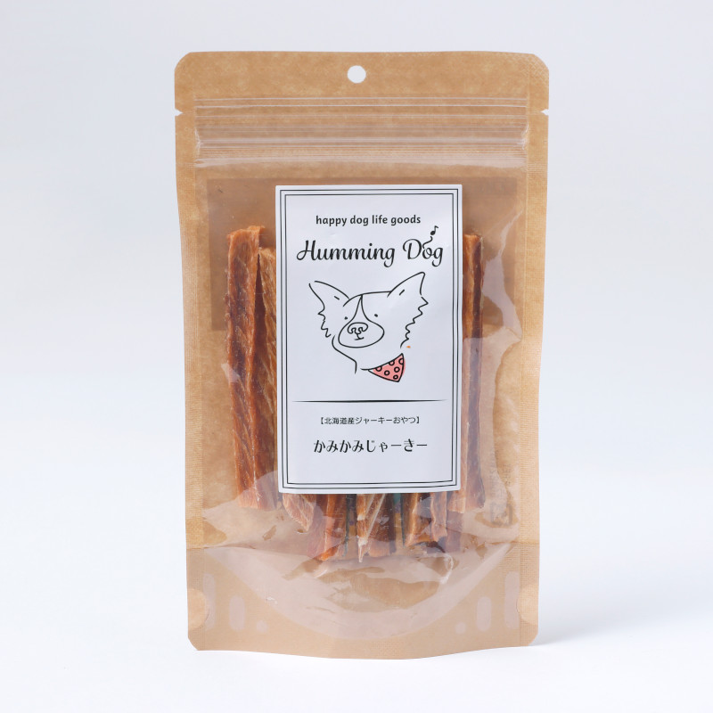 【セール対象商品】【Humming Dog】かみかみじゃーきー 鮭スティック(取寄)