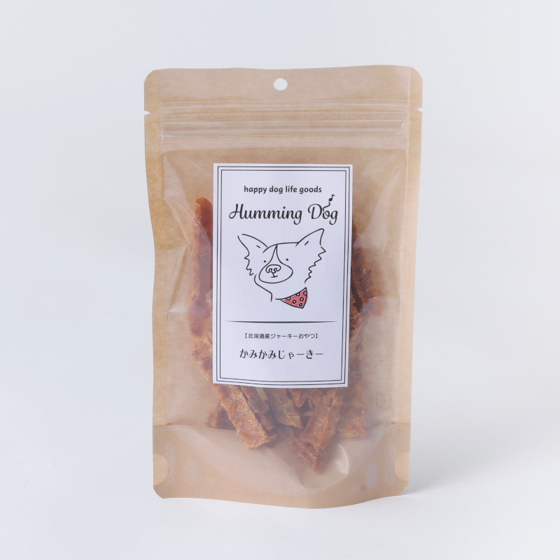 【セール対象商品】【Humming Dog】かみかみじゃーきー 鮭あらびき(取寄)