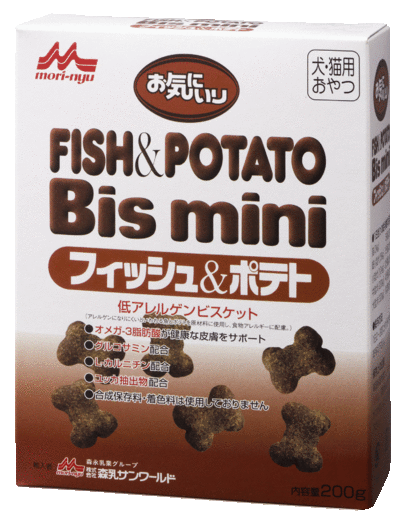 ワンラック お気にいり フィッシュ＆ポテトビス ミニ200g